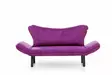 2-sits bäddsoffa Atelier del Sofa Chatto Lila Bomullsfodrad Polyester 150x70x75 cm - Bäddsoffor - 8681875833171 - 8