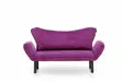 2-sits bäddsoffa Atelier del Sofa Chatto Lila Bomullsfodrad Polyester 150x70x75 cm - Bäddsoffor - 8681875833171 - 10