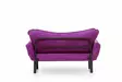 2-sits bäddsoffa Atelier del Sofa Chatto Lila Bomullsfodrad Polyester 150x70x75 cm - Bäddsoffor - 8681875833171 - 1