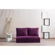2-sits bäddsoffa Atelier del Sofa Taida Lila Polyester 185x120x36 cm - Bäddsoffor - 8683342263351 - 2