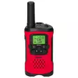 Walkie-Talkie Set | 2 handenheter | Upp till 7 km | Frekvenskanaler: 8 | PTT / VOX | 24 h standby | Headsetutgång | Inbyggd ficklampa | Röd - Walkie-talkies och megafoner - 8712412593651 - 12