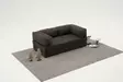 3-sits soffa Atelier del Sofa Comfort Antracit Chenille 190x95x75 cm - Soffor - 8684283436231 - 3