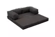 3-sits soffa Atelier del Sofa Comfort Antracit Chenille 190x95x75 cm - Soffor - 8684283436231 - 9