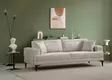 3-sits soffa Atelier del Sofa Astana Ecru Polyester 100x234x78 cm - Soffor - 8684282429531 - 2