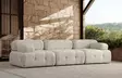 3-sits soffa Atelier del Sofa Doblo Cream Polyester 300x100x80 cm - Soffor - 8683742917991 - 3
