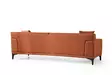 3-sits soffa Atelier del Sofa Petra Orange Polyester 215x86x87 cm - Soffor - 8683342939331 - 7