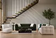 3-sits soffa Atelier del Sofa Cady Grön Polyester 235x100x72 cm - Soffor - 8683743974771 - 2