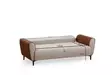 3-sits bäddsoffa Atelier del Sofa Aren Beige Polyester 215x85x85 cm - Bäddsoffor - 8684282484561 - 14
