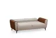 3-sits bäddsoffa Atelier del Sofa Aren Beige Polyester 215x85x85 cm - Bäddsoffor - 8684282484561 - 12