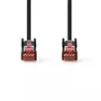CAT6 Nätverkskabel | RJ45 hane | RJ45 hane | S/FTP | 20.0 m | Rund | LSZH | Svart | Label - Dator och nätverk - 5412810423231 - 10
