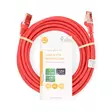 CAT6 Nätverkskabel | RJ45 hane | RJ45 hane | S/FTP | 5.00 m | Rund | LSZH | Röd | Label - Dator och nätverk - 5412810423811 - 66