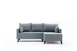 Hörnbäddsoffa Atelier del Sofa Bella Blå Polyester 205x140x85 cm - Soffor - 8682870763241 - 6