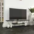 TV-bänk Hanah Home Canaz v2 Antracit Grå Spånskiva 120x33x33 cm - TV-bänkar - 8681875883091 - 1