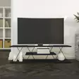 TV-bänk Hanah Home Canaz v2 Antracit Grå Spånskiva 120x33x33 cm - TV-bänkar - 8681875883091 - 2