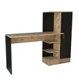 Skrivbord Hanah Home Ct2 Ab Furu Svart Spånskiva 152,3x120x40 cm - Skrivbord - 8683342403641 - 5