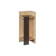 Sängbord Hanah Home Elos Right Ek Antracit Spånskiva 25x60x27 cm - Nattduksbord - 8681875274011 - 2