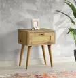 Sängbord Hanah Home Euromos Ek Spånskiva 40x50x35 cm - Nattduksbord - 8682870084841 - 1
