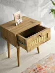Sängbord Hanah Home Euromos Ek Spånskiva 40x50x35 cm - Nattduksbord - 8682870084841 - 3
