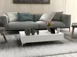 Soffbord Hanah Home Esinti Vit Spånskiva 121x28x69,2 cm - Soffbord - 8681181852361 - 2