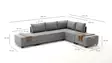 Hörnbäddsoffa Atelier del Sofa Fly Right Antracit Bomull och Polyester 210x280x70 cm - Soffor - 8682870926721 - 7