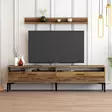 TV-bänk Hanah Home Istanbul Valnöt Spånskiva 180x47x35 cm - TV-bänkar - 8683342718981 - 1
