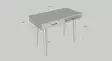 Skrivbord Hanah Home Carmen Ek Spånskiva 105x79x55 cm - Skrivbord - 8681875365221 - 4