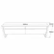 TV-bänk Hanah Home Ml19A Furu Spånskiva 180x56x35,5 cm - TV-bänkar - 8683342889421 - 6