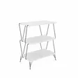 Sidobord Hanah Home Lazandos Vit Spånskiva 46x76x30 cm - Sidobord och extrabord - 8682870729551 - 3