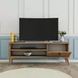 TV-bänk Hanah Home Retro 1562 Ek Spånskiva 120x44,6x29,5 cm - TV-bänkar - 8683342214421 - 3