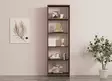 Bokhylla Hanah Home New Valnöt Spånskiva 50x160x19,6 cm - Bokhyllor - 8681875449501 - 2