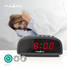 Digital skrivbords alarmklocka | LED | Snooze-funktion | Svart - Klockor - 5412810273881 - 10
