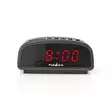 Digital skrivbords alarmklocka | LED | Snooze-funktion | Svart - Klockor - 5412810273881 - 1