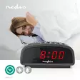 Digital skrivbords alarmklocka | LED | Snooze-funktion | Svart - Klockor - 5412810273881 - 5
