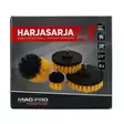 Borrmaskinsborstset 4 delar - Bilvårdsprodukter - 6418536019641 - 4