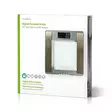 Personvåg | Digital | Silver | Härdat Glas | Maximal vägningskapacitet: 180 kg | Kroppsanalys - Vågar och kroppssammansättningsmätare - 5412810268511 - 67