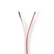 Högtalarkabel | 2 x 2.50 mm² | CCA | 100 m | Rund | PVC | Vit | Emballage - Ljudkablar - 5412810312801 - 1