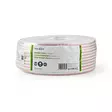 Högtalarkabel | 2 x 2.50 mm² | CCA | 100 m | Rund | PVC | Vit | Emballage - Ljudkablar - 5412810312801 - 66