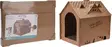 Kissanpes=C3=A4 pahvitalo 48x44x36cm - Kattbäddar - 8719987508721 - 1