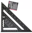 Kolmiosuorakulma 185 mm - Mått och vattenpass - 6430074694371 - 1