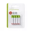 Laddningsbara Ni-MH-batteri AAA | 1.2 V DC | 950 mAh | Förladdad | 4-Pack - Batterier för uppladdning - 5412810267071 - 1