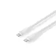 Lightning Kabel | USB 2.0 | Apple Lightning, 8-stifts | USB-C Hane | 480 Mbps | Nickelplaterad | 1.50 m | Rund | Silikon | Vit | Låda - Nedis produkter - 5412810417971 - 40