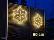 Snöflinga LED 288 Ø 80cm - Dekorationsljus - 8719987685811 - 8