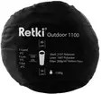 Makuupussi Outdoor 1100, Retki - Sovsäckar - 6418536004241 - 3