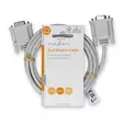 Nollmodemkabel | D-SUB 9-Pin Hona | D-SUB 9-Pin Hona | Nickelplaterad | 2.00 m | Rund | PVC | Elfenben | Label - Dator och nätverk - 5412810421121 - 66