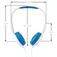 On-Ear Trådbundna Hörlurar | 3.5 mm | Kabellängd: 1.20 m | 82 dB | Blå - Trådlösa hörlurar - 5412810327911 - 80