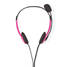 PC headset | On-Ear | Stereo | 2x 3.5 mm | Vikbara Mikrofon | Rosa - Trådlösa hörlurar - 5412810286881 - 2