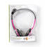 PC headset | On-Ear | Stereo | 2x 3.5 mm | Vikbara Mikrofon | Rosa - Trådlösa hörlurar - 5412810286881 - 6