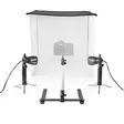 Foto Studio Kit | 400 lm | Vikbar | Bakgrunder ingår | Resväska ingår | Svart - Fotostudio och belysning - 5412810306091 - 1