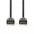 Premium High Speed HDMI kabel med Ethernet | HDMI Kontakt | HDMI Kontakt | 4K@60Hz | 18 Gbps | 1.50 m | Rund | PVC | Svart | Label - HDMI-kablar - 5412810426911 - 10