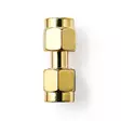 SMA Adapter | SMA Hane | SMA Hane | Guldplaterad | 50 Ohm | Rak | PVC | Guld | 2 st. | Låda - Nedis produkter - 5412810425631 - 30